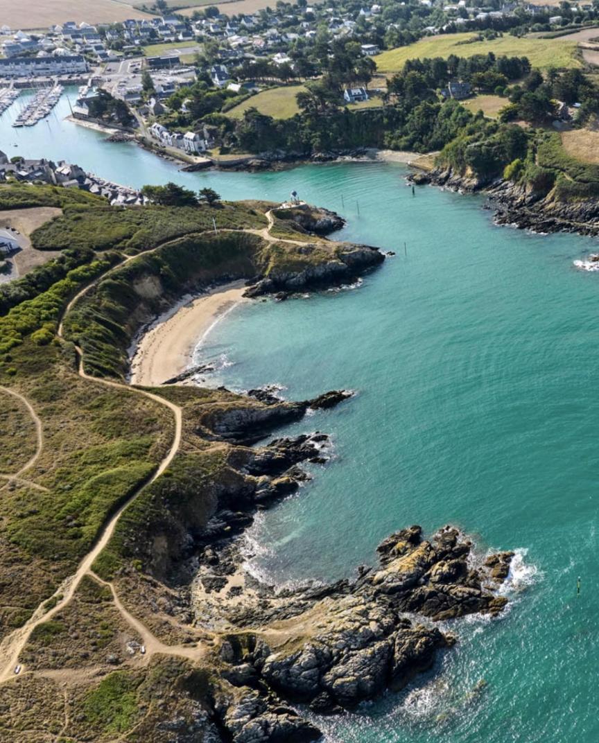 Appart' Avec Grande Terrasse Vue Mer -50M Plage Et Du Sentier De Randonnee プランゲヌアル エクステリア 写真
