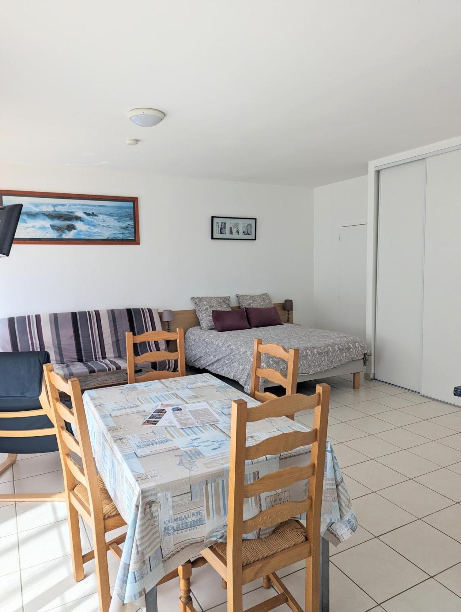 Appart' Avec Grande Terrasse Vue Mer -50M Plage Et Du Sentier De Randonnee プランゲヌアル エクステリア 写真