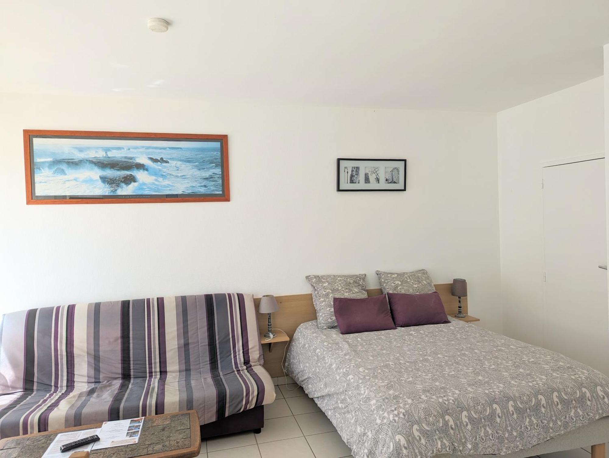 Appart' Avec Grande Terrasse Vue Mer -50M Plage Et Du Sentier De Randonnee プランゲヌアル エクステリア 写真