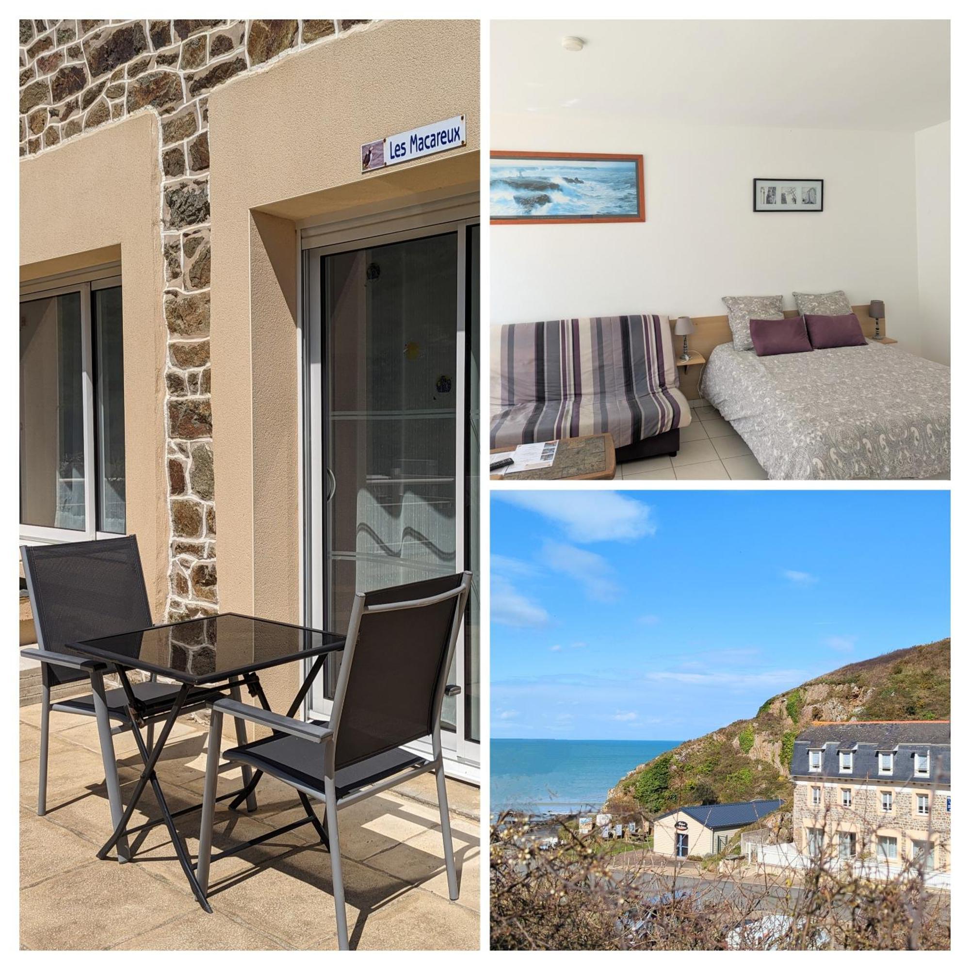 Appart' Avec Grande Terrasse Vue Mer -50M Plage Et Du Sentier De Randonnee プランゲヌアル エクステリア 写真